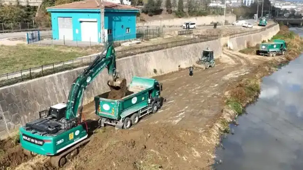 Dilderesi Islah Projesi Hızla Başladı