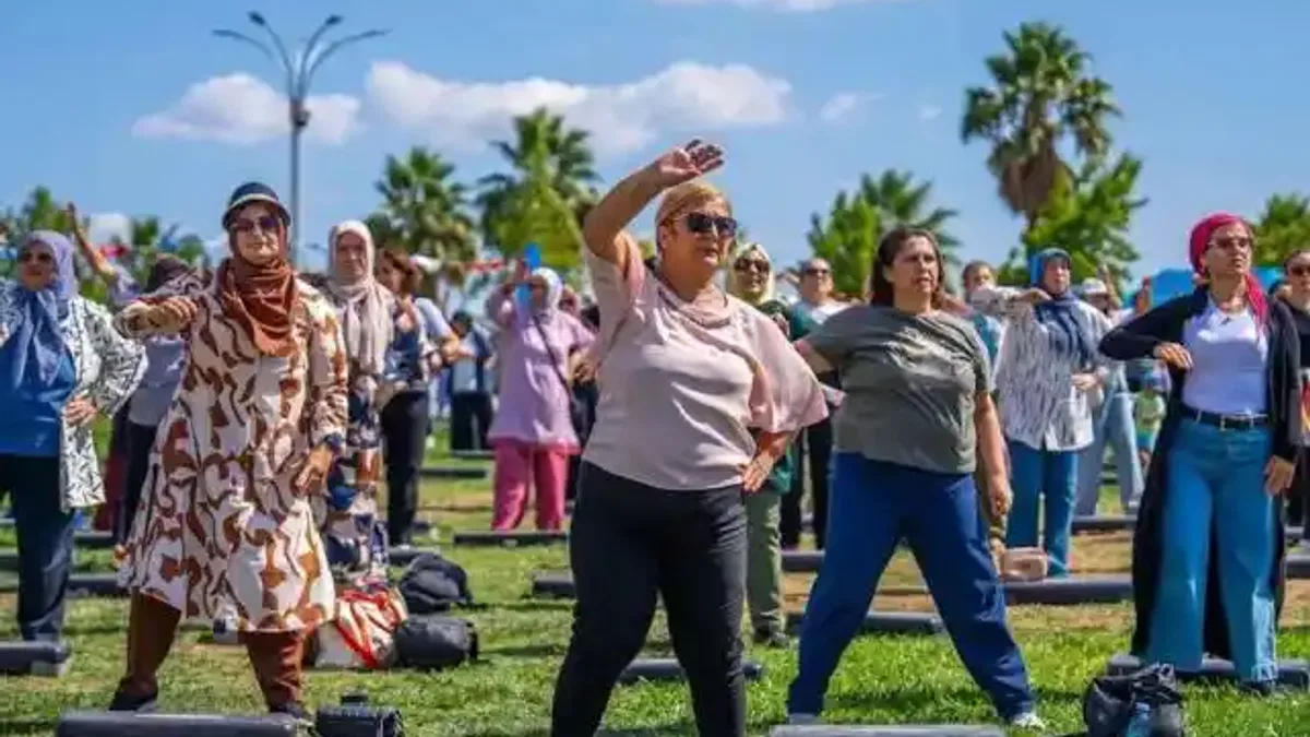 Kocaeli'de kadınlar 19 ton hafifledi!