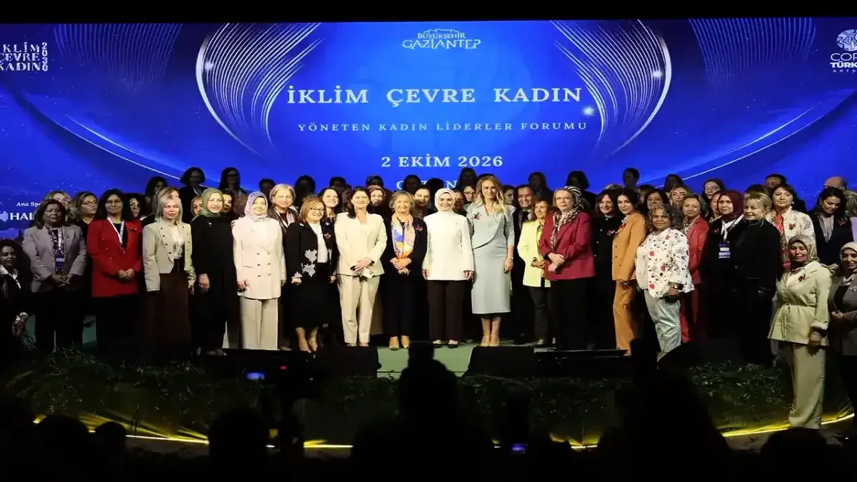 İklim ve kadın liderliği Gaziantep'te buluştu