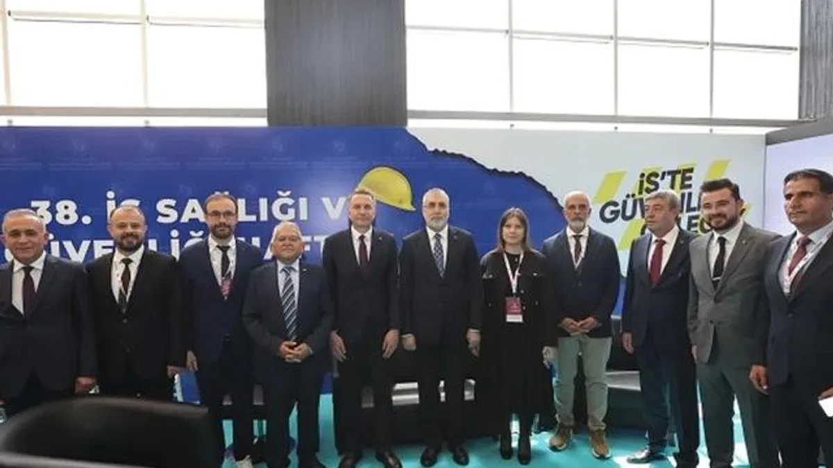 Kayseri'de İş Güvenliği Fuarı açıldı