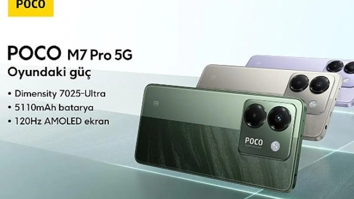 POCO M7 Pro 5G: Bütçe Dostu Fiyatla 5G Hızının Gücü