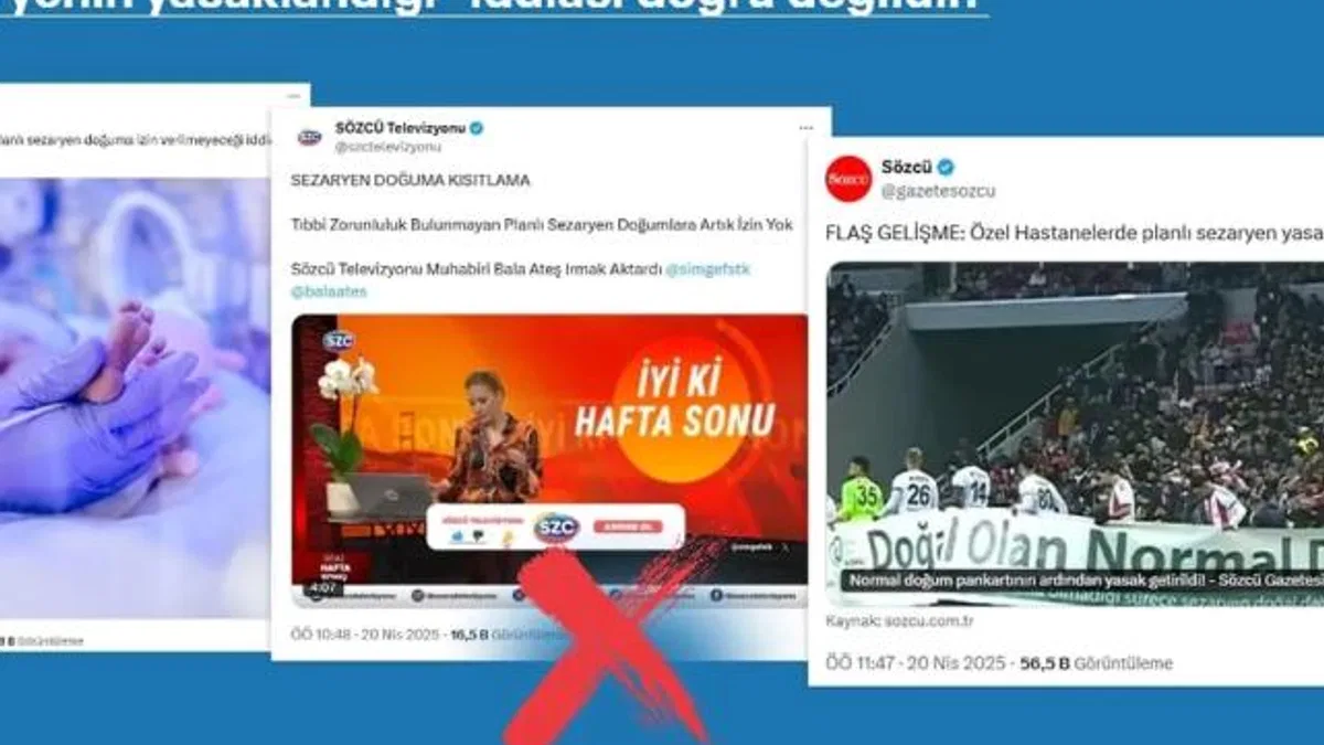 İletişim'den 'planlı sezaryen' iddialarına açıklama
