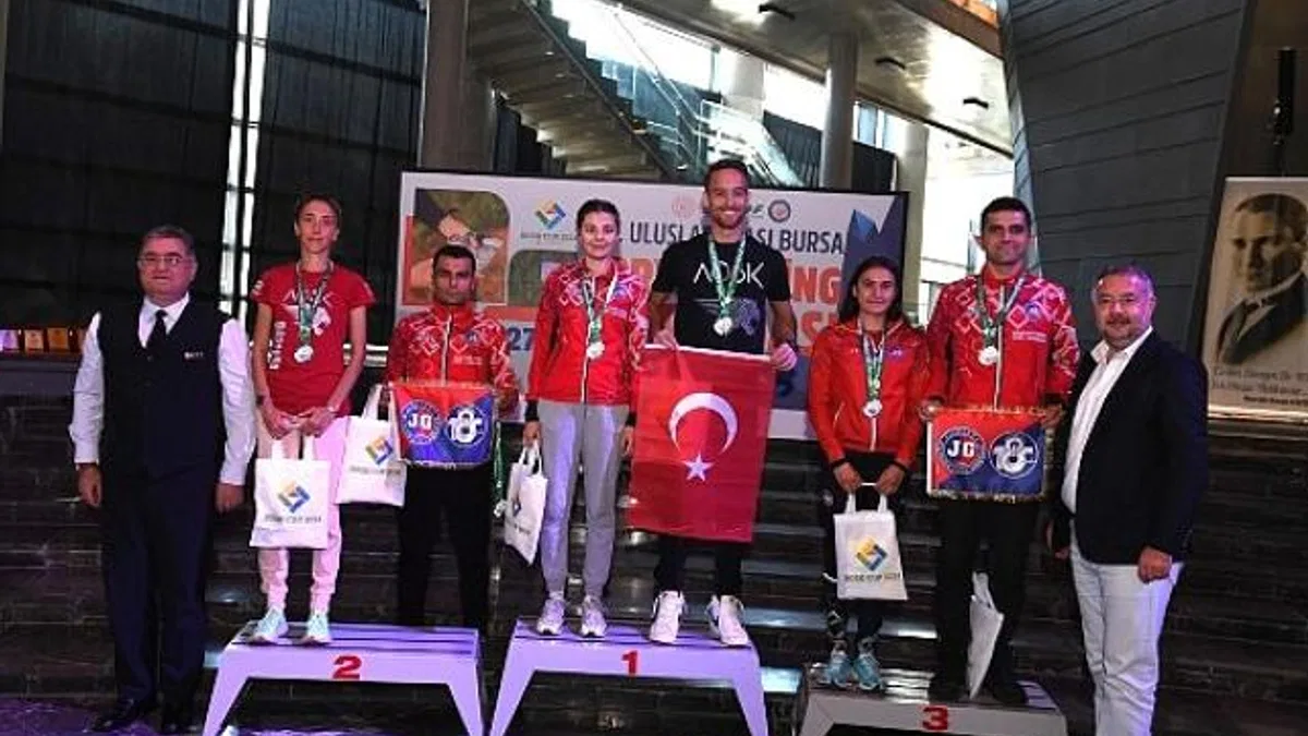 7 ülkeden 457 sporcu Osmangazi'yi yarışarak keşfetti