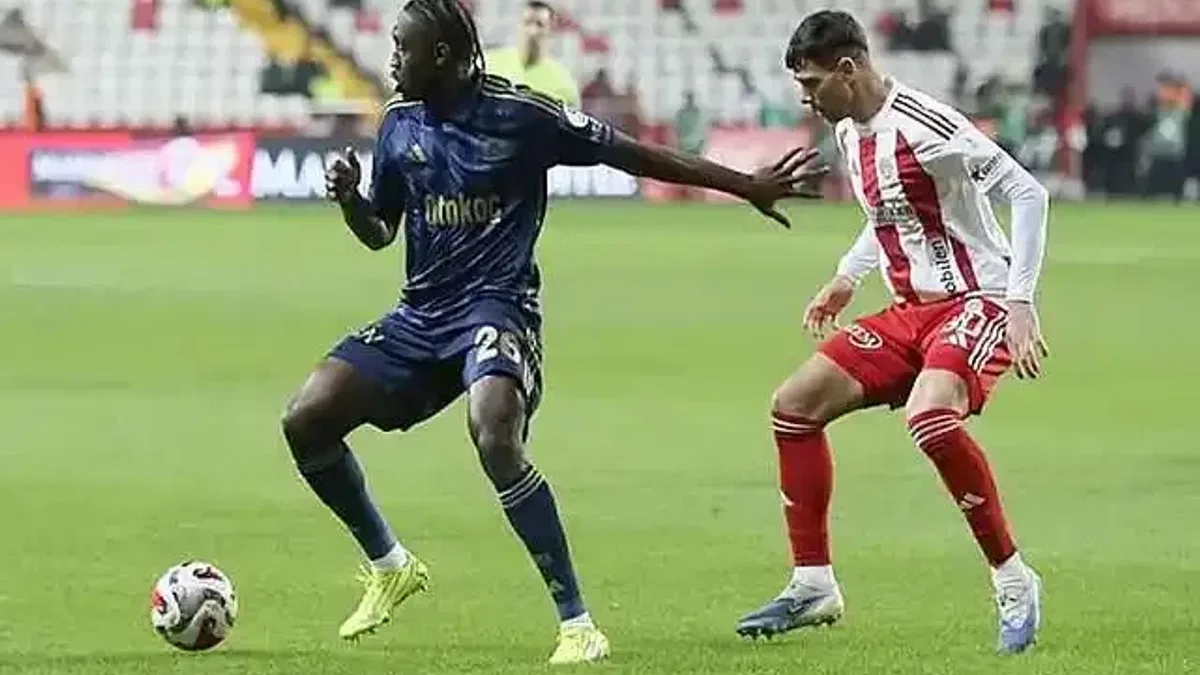 Hesap.com Antalyaspor 2-2 Fenerbahçe (Maç Sonucu)