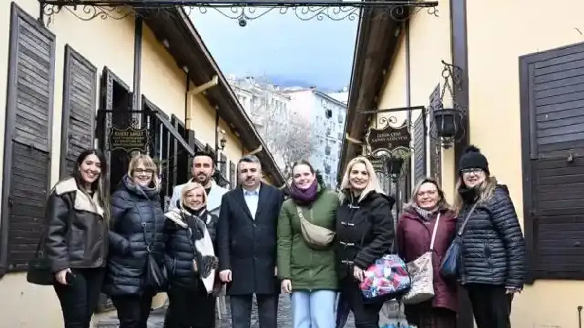 Oktay Yılmaz’dan Bursa'nın Sanat Köprüsüne ziyaret