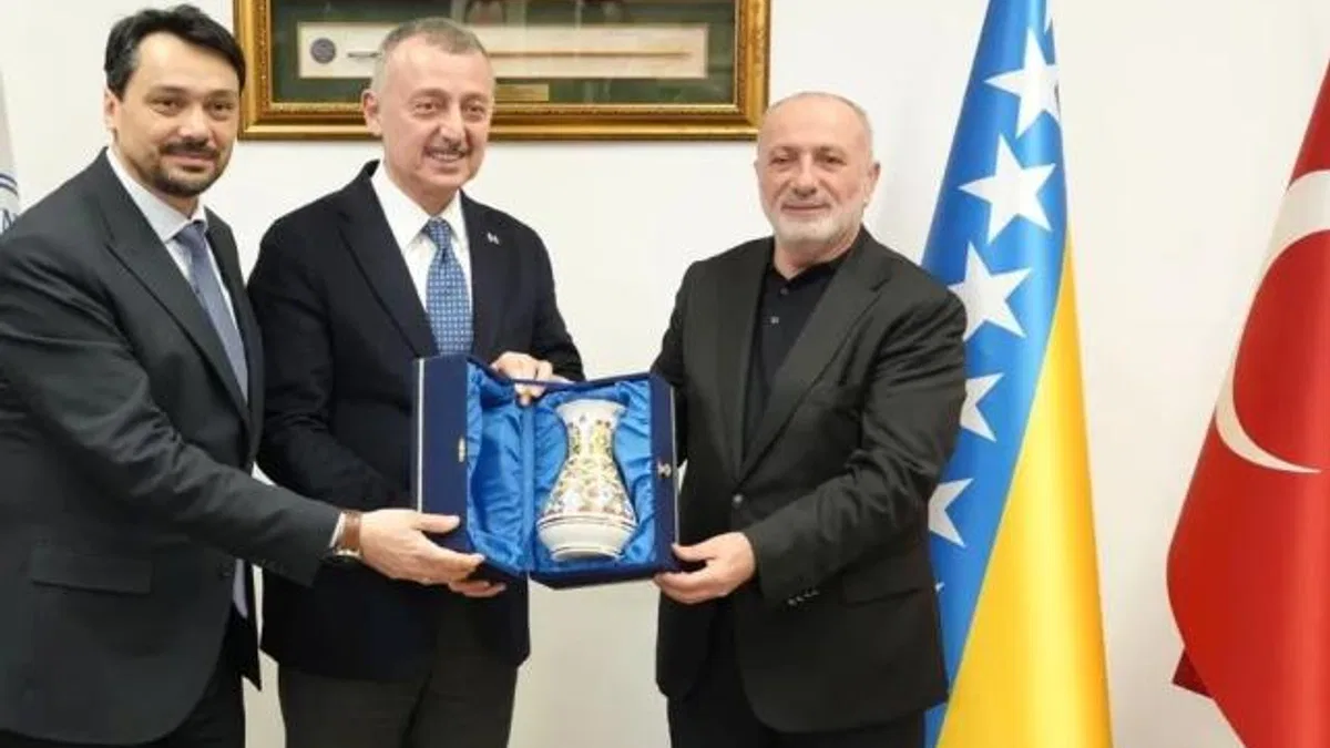 Başkan Büyükakın’dan Bosna’da resmi temaslar