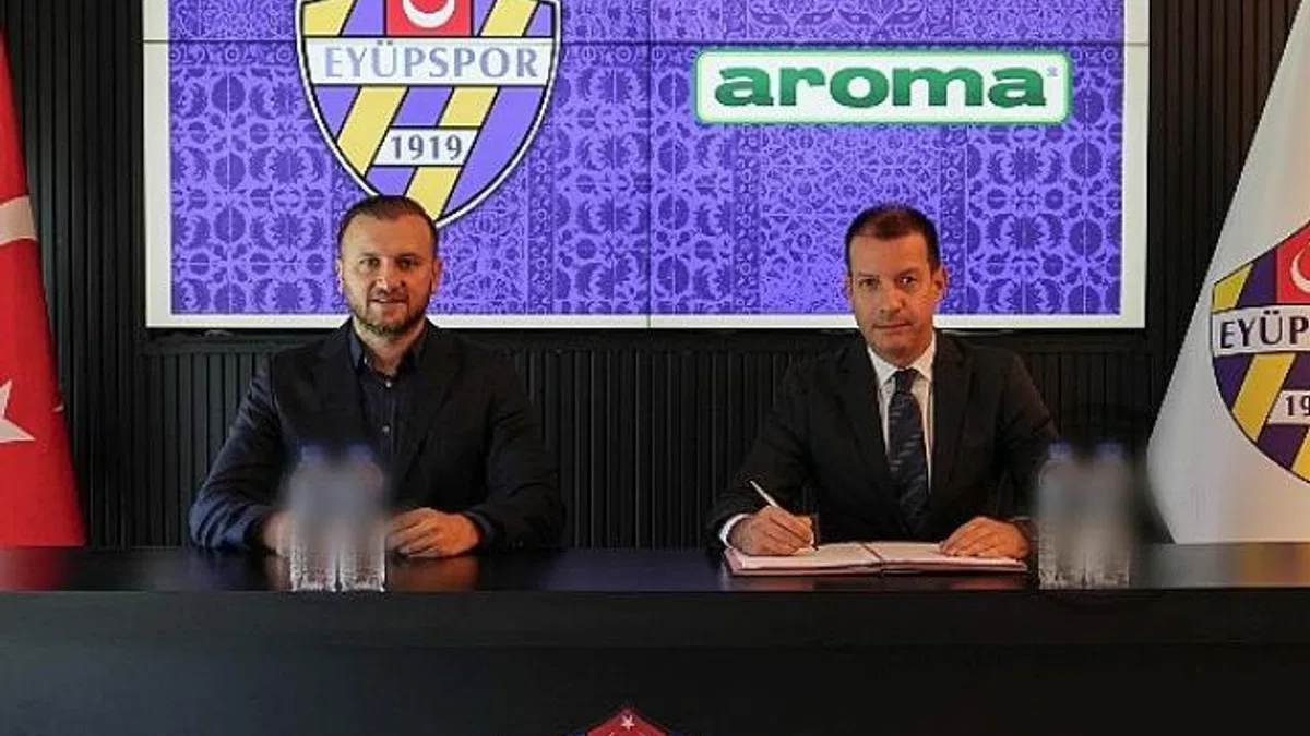 Aroma, Eyüpspor'a Sponsor Oldu