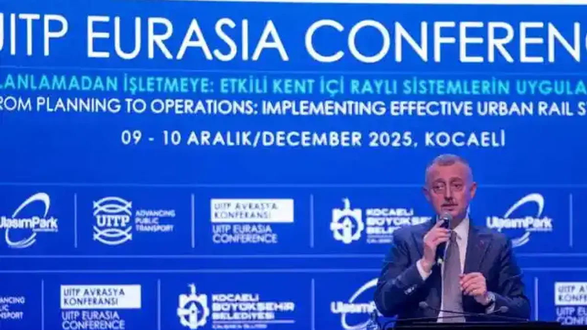 Kocaeli ulaşımı geleceğe hazırlanıyor... Raylı sistem taşımacılığının pay iki katına çıkarılacak