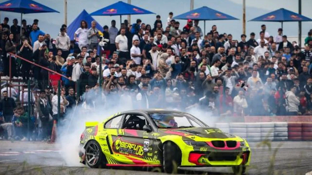 Drift sezonu Körfez'de açıldı