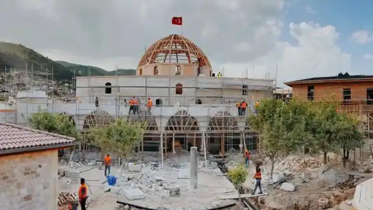 Anadolu’nun ilk camisi ayağa kalkıyor