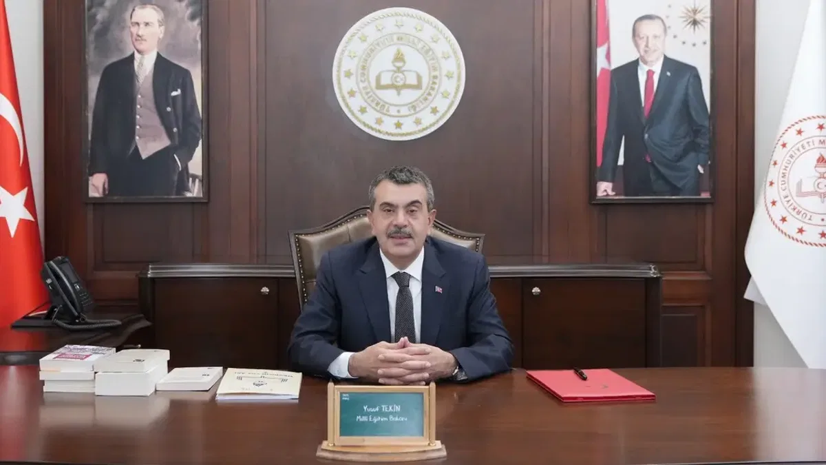 Bakan Tekin’den yeni eğitim yılı mesajı