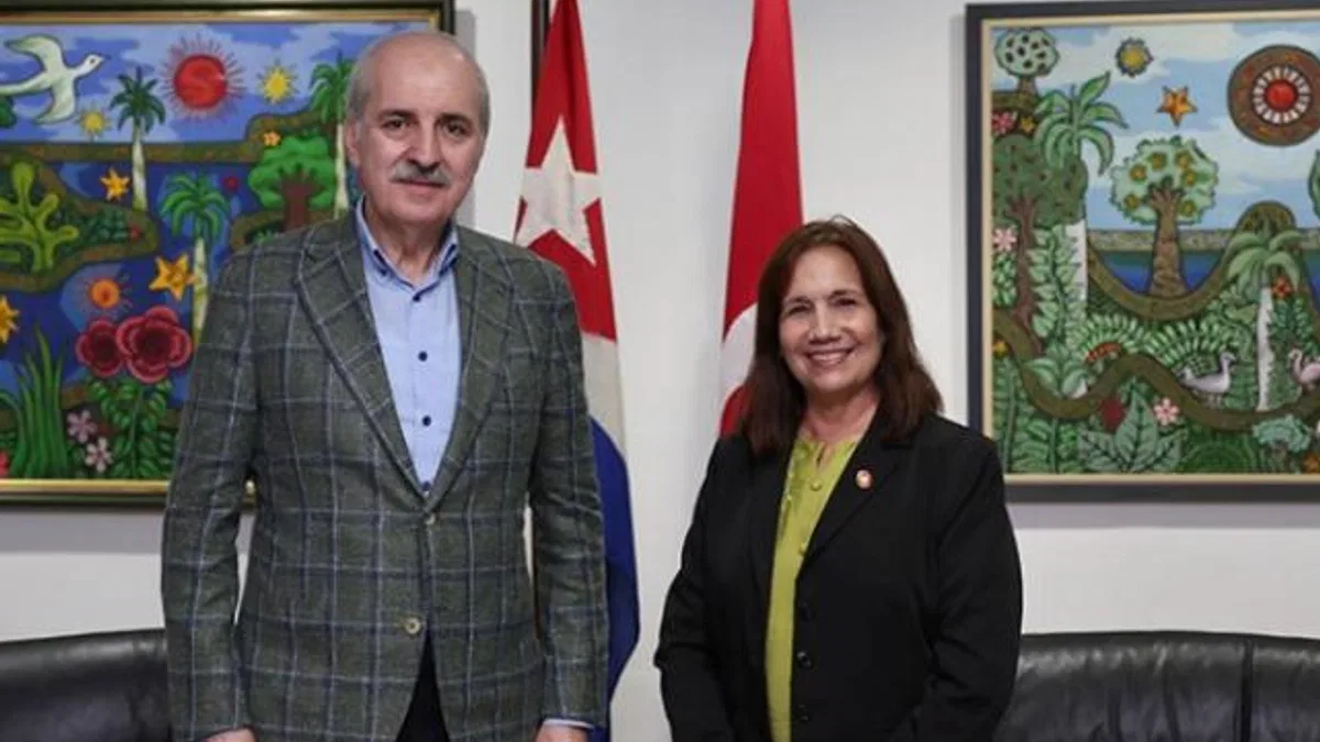 TBMM Başkanı Kurtulmuş Havana'ya geçti