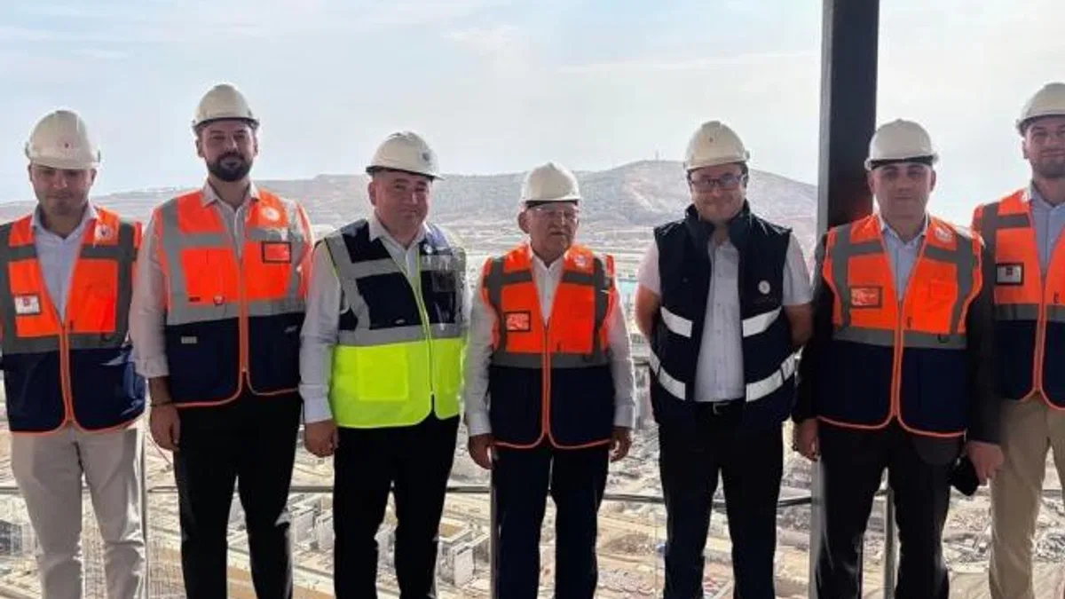 Memduh Büyükkılıç'tan Akkuyu mesaisi