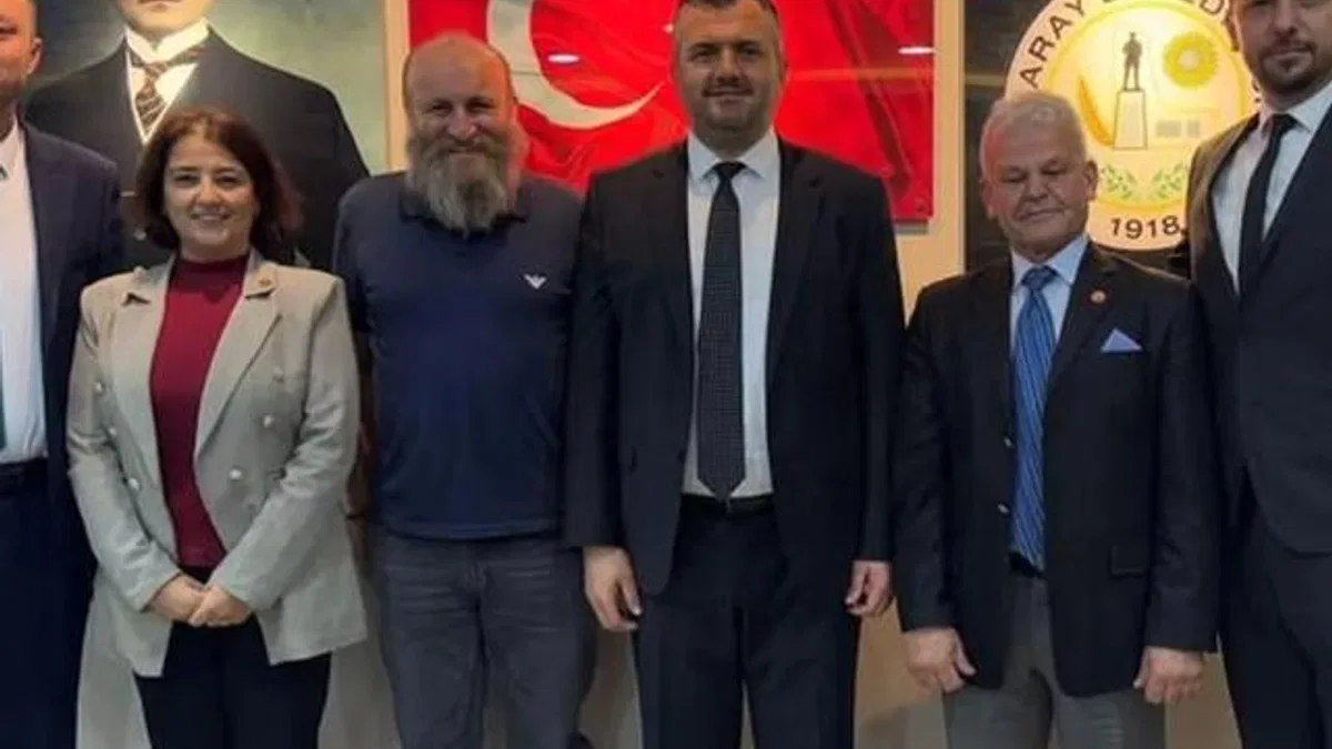 Oflu Hoca, Abdül Taşyasan’ı makamında ziyaret etti