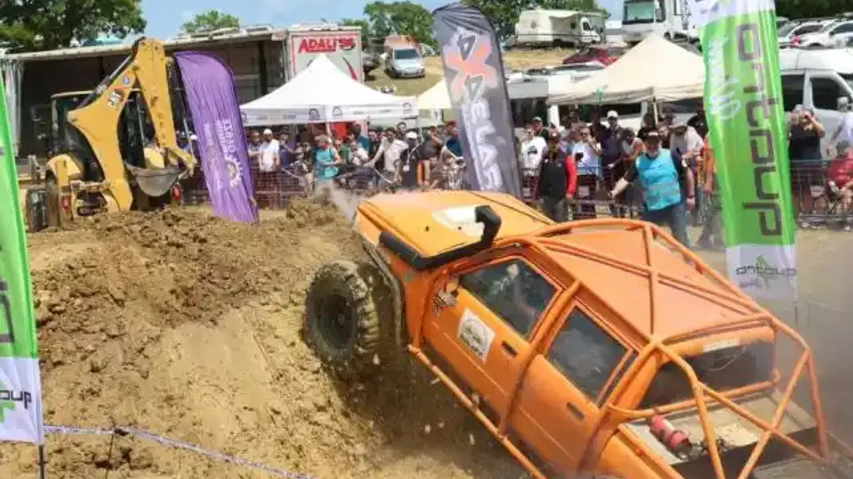 Kocaeli Gebze Off-Road Festivali'ni binlerce kişi takip etti
