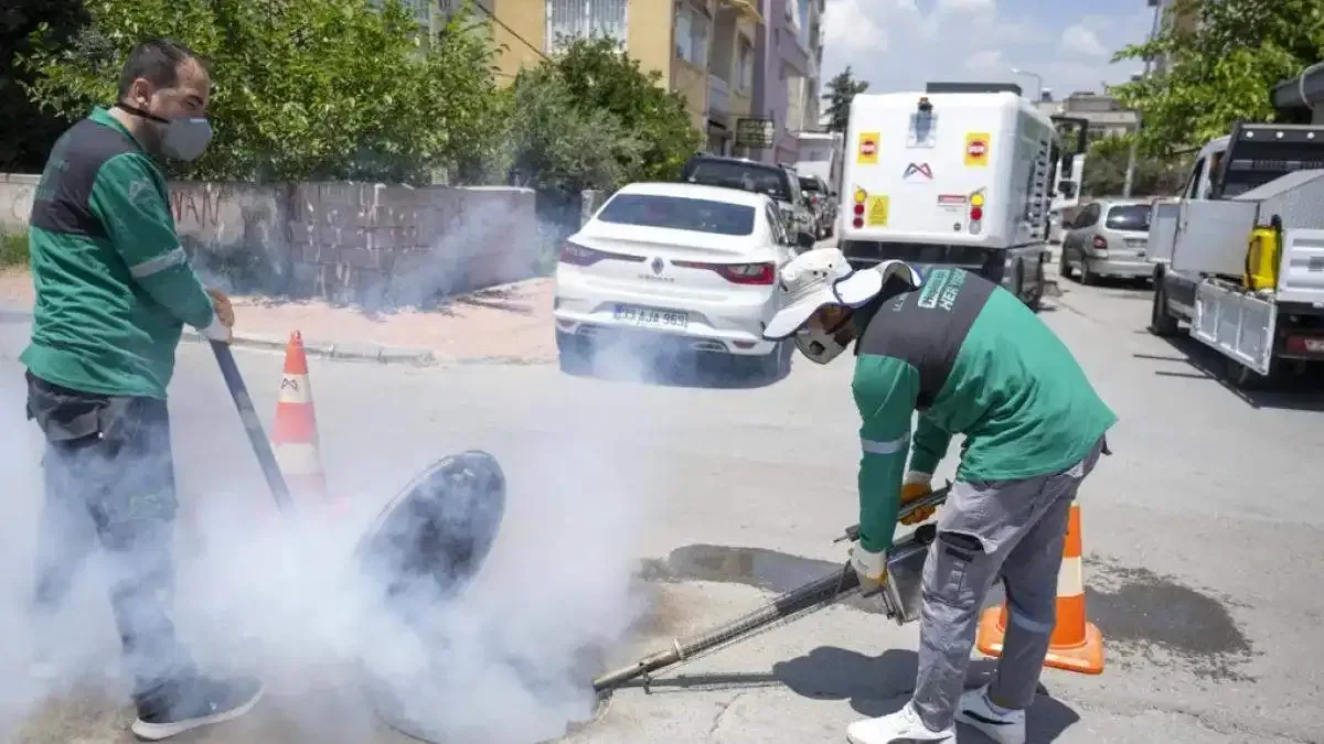Mersin’de kurban kesim alanlarında hijyen çalışması