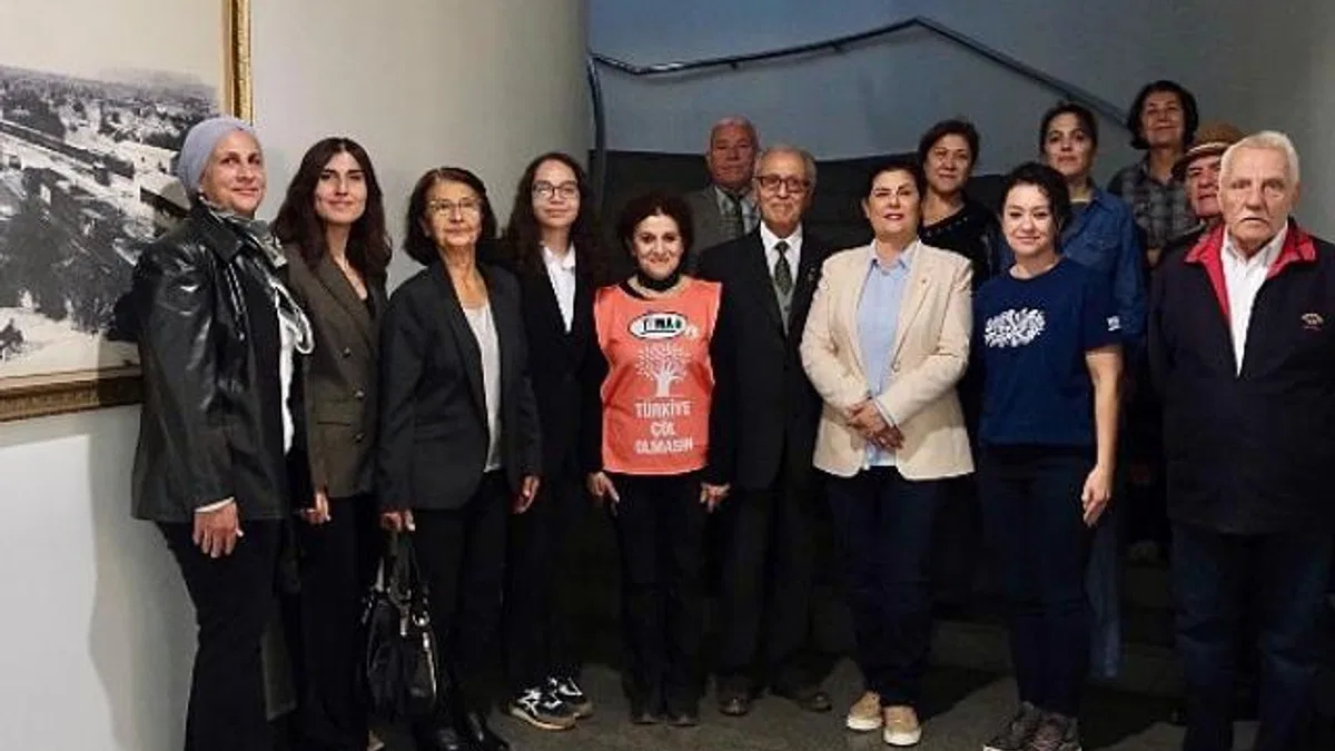 Başkan Çerçioğlu'na Tema Vakfı'ndan Ziyaret