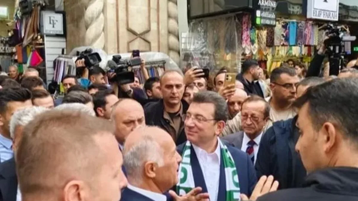 Ekrem İmamoğlu, Bursa esnafıyla buluştu