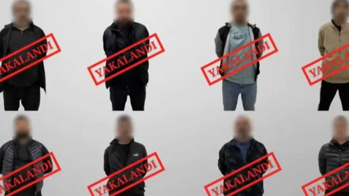 Gürcistan'da yakalanan 8 firari Türkiye'ye iade edildi