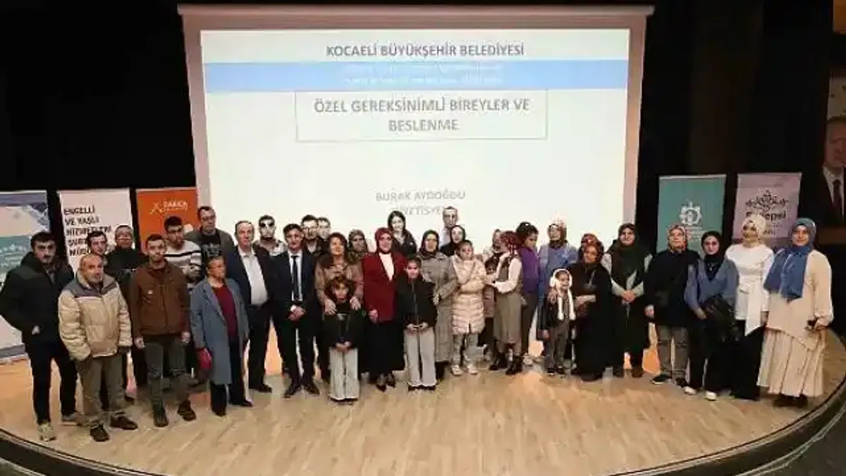 Özel gereksinimli bireylere özel beslenme semineri