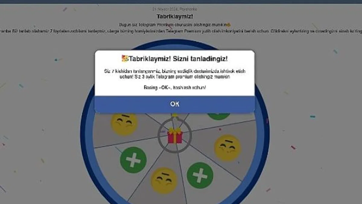 Kaspersky, Telegram Premium'u hedef alan kimlik avı tehditleri konusunda uyardı