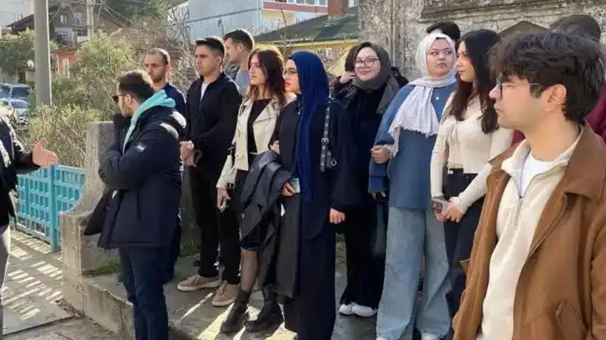 SAÜ'nün uluslararası öğrencileri Sakarya'yı keşfetti