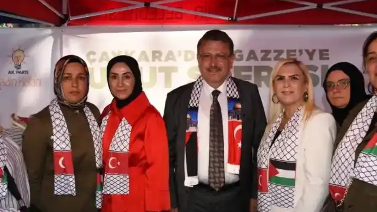 Trabzon’dan Gazze’ye gönül köprüsü
