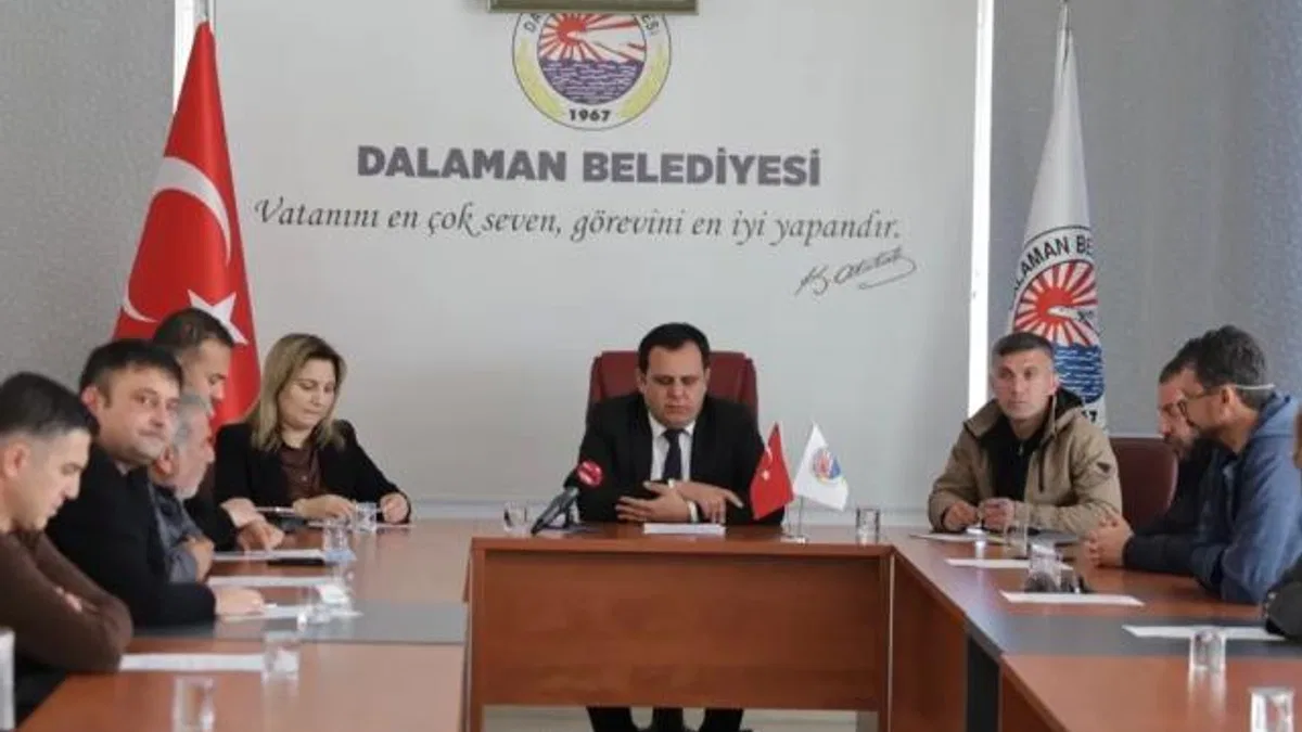 Muğla Dalaman'da meclis toplandı