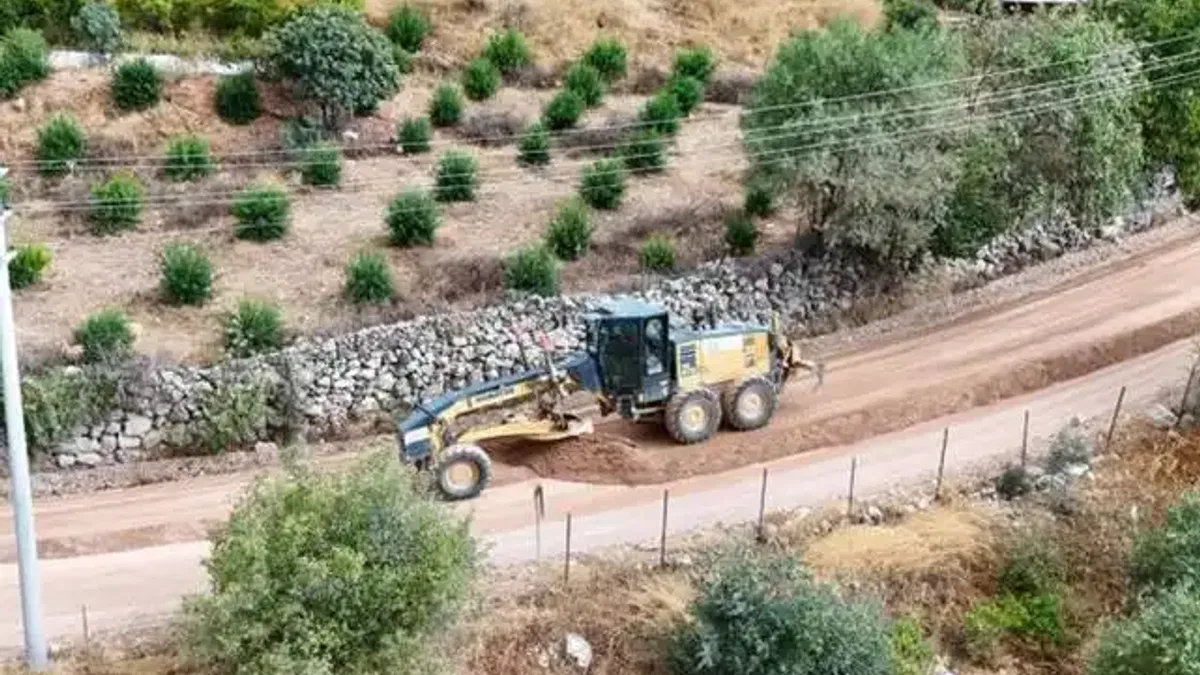 Antalya Büyükşehir’den Finike Dağbağ Mahallesi’ne asfalt