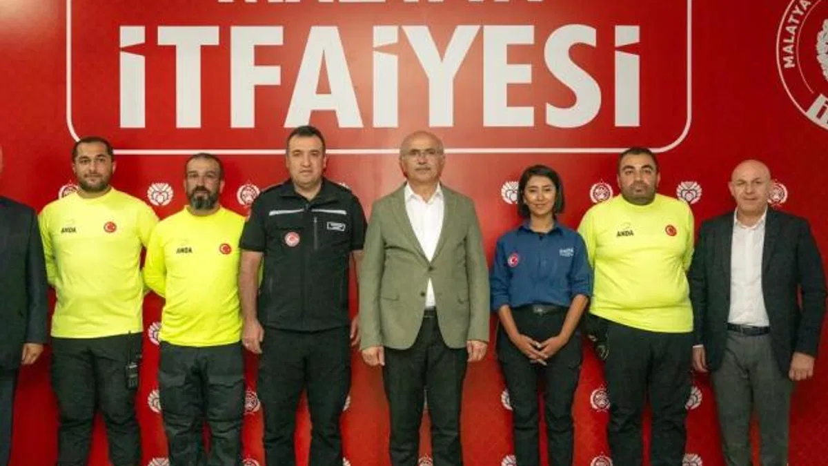 Malatya'da Başkan Er'den İtfaiye Teşkilatı'na ziyaret