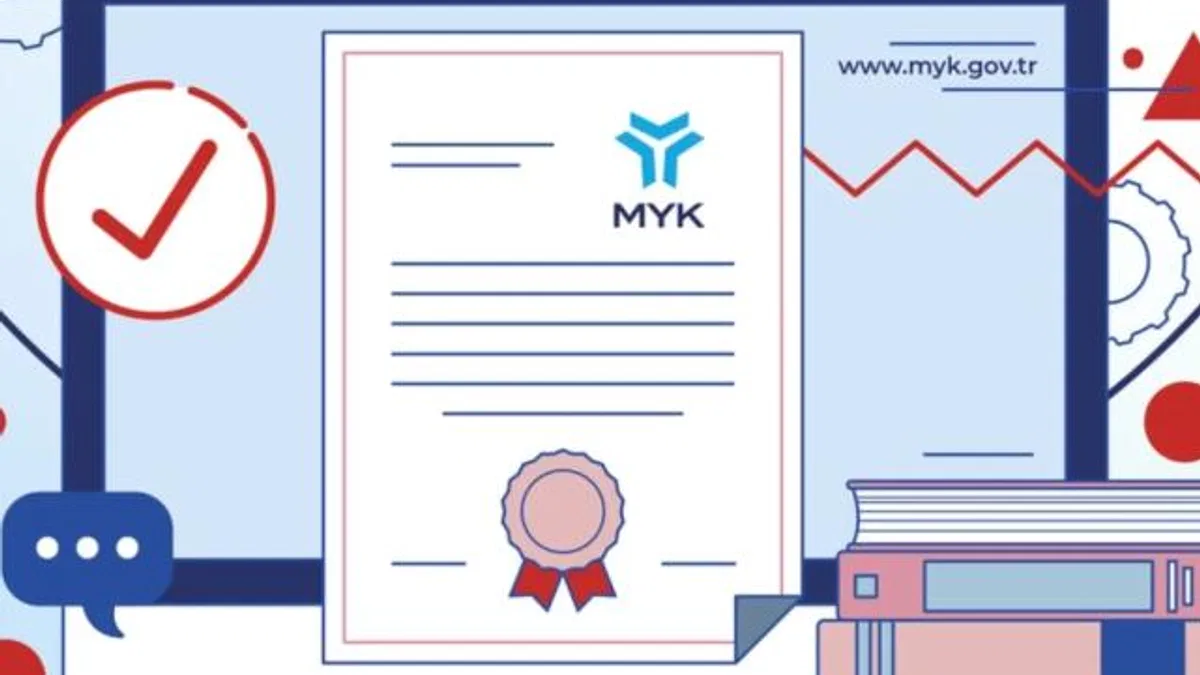 3,3 milyondan fazla Mesleki Yeterlilik Belgesi düzenlendi