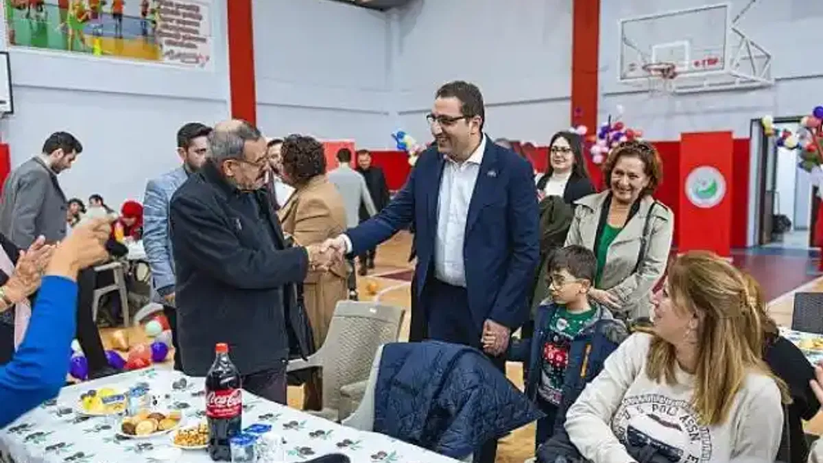 Balçova'da engelsiz yeni yıl kutlaması