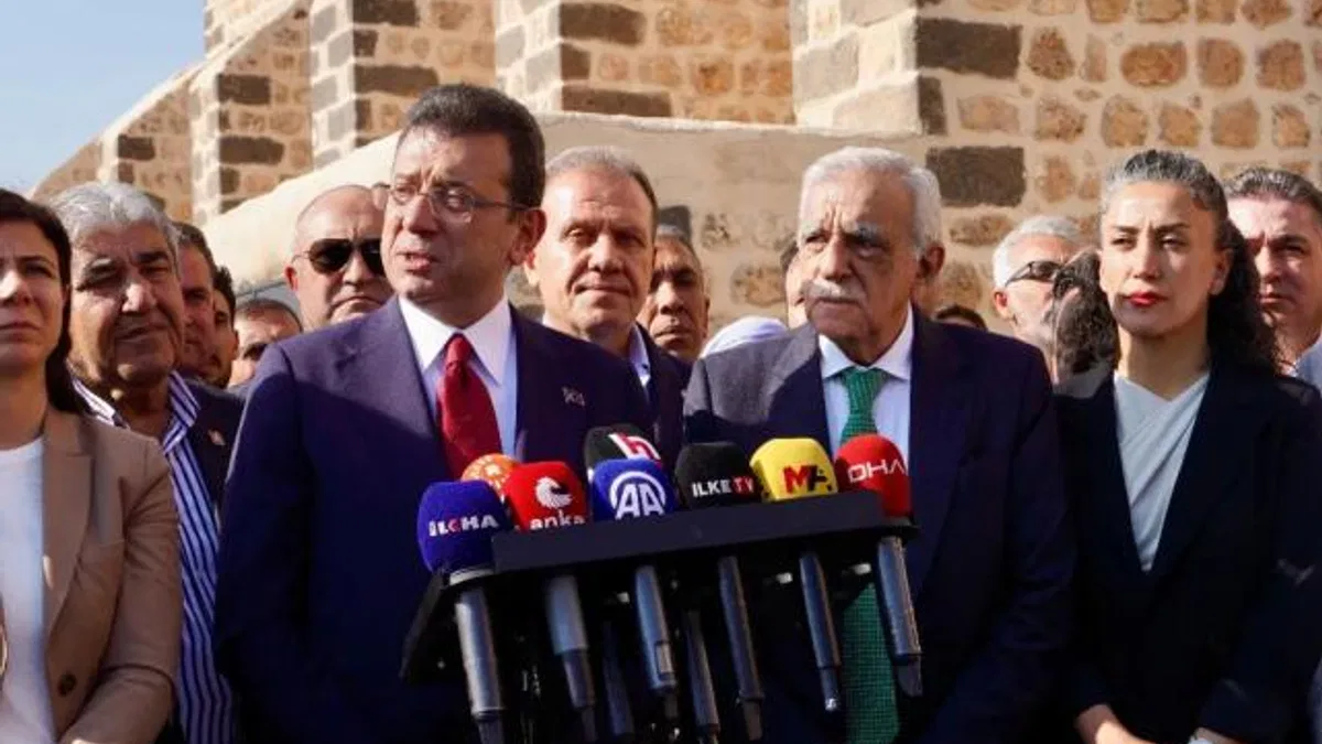 Ekrem İmamoğlu Mardin'de Konuştu: Tahmin Etmedikleri Kadar Dirençliyiz