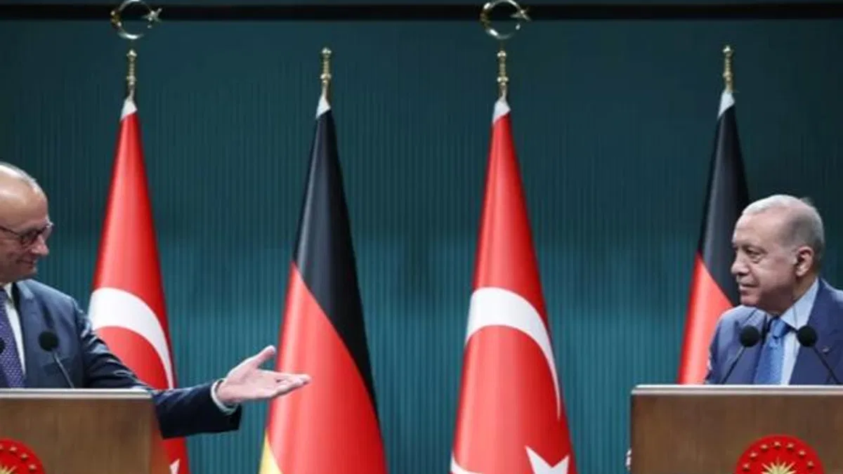 Erdoğan-Merz görüşmesi... Ticaret 60 milyar dolara çıkacak!