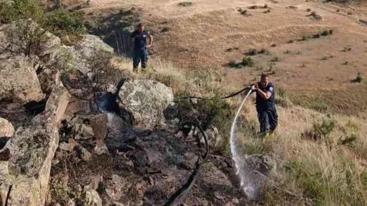 Eskişehir'deki orman yangınına müdahale sürüyor