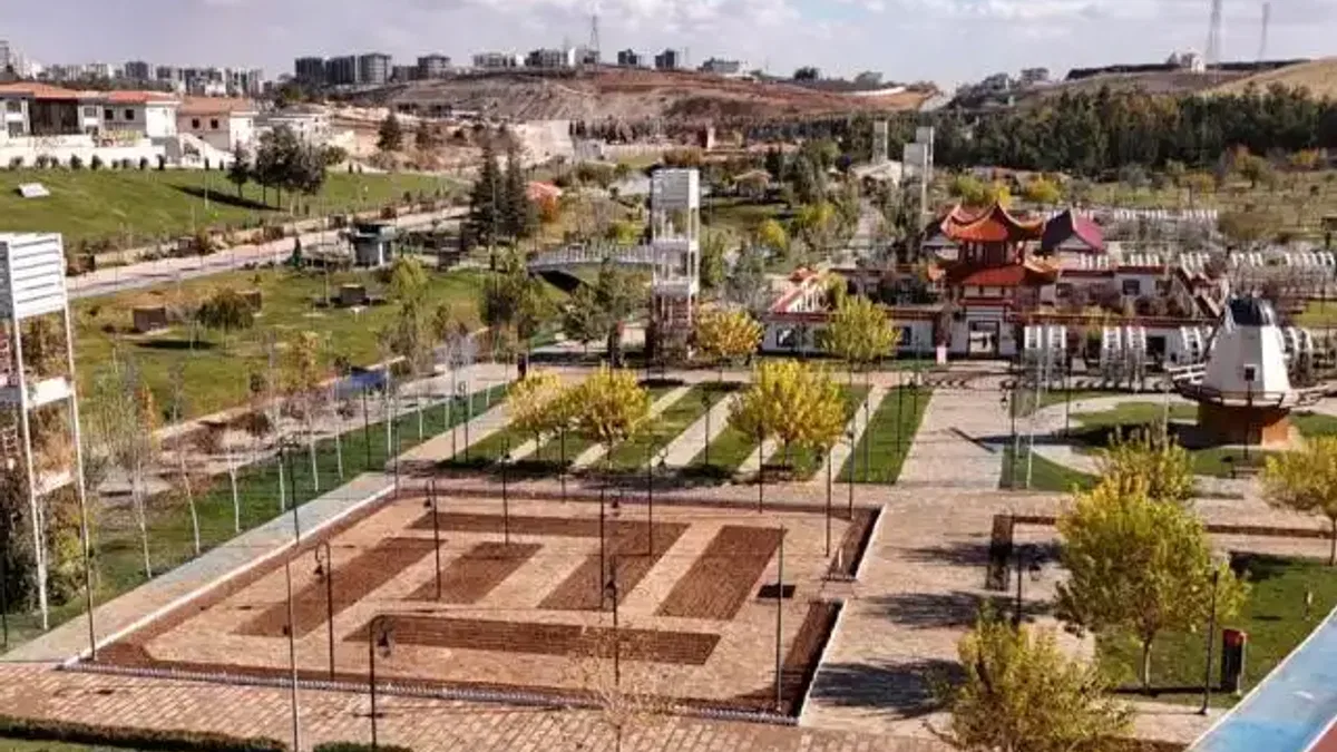 Gaziantep’te Galle Park’a Uluslararası Yeşil Bayrak Ödülü