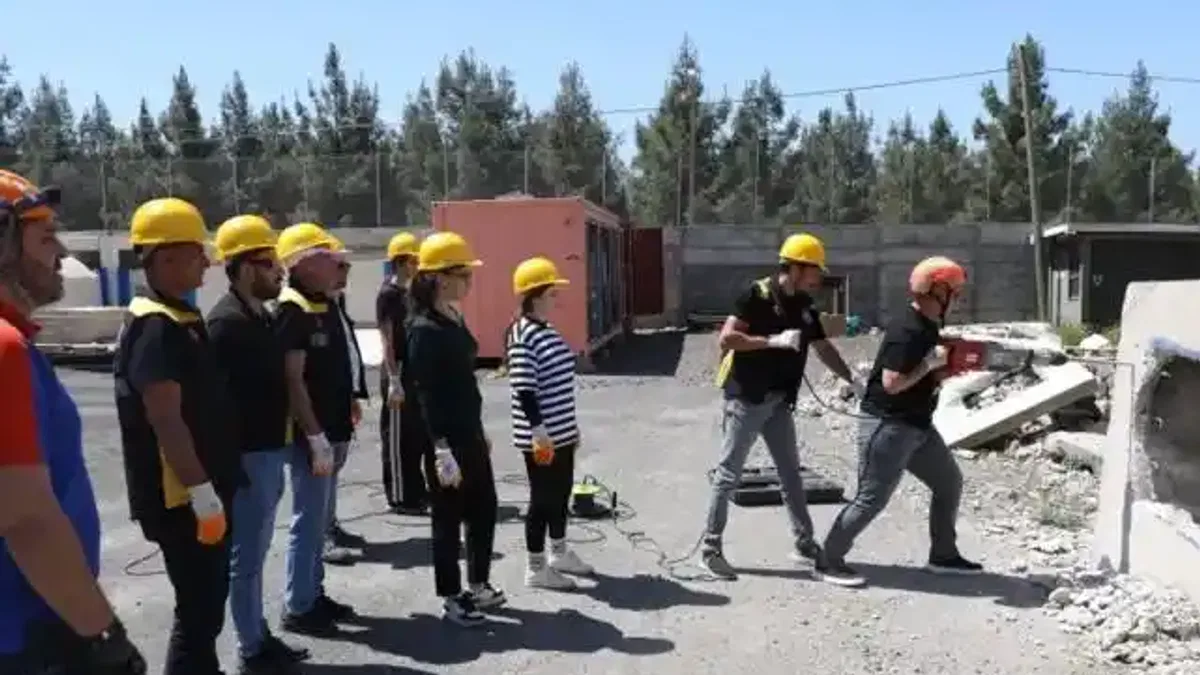 DBB personelinden olası afetlere karşı hazırlık