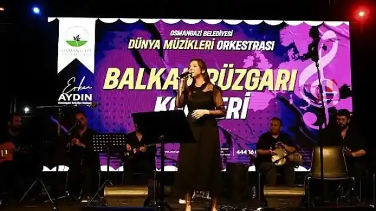 Osmangazi'de Balkan rüzgarı esti