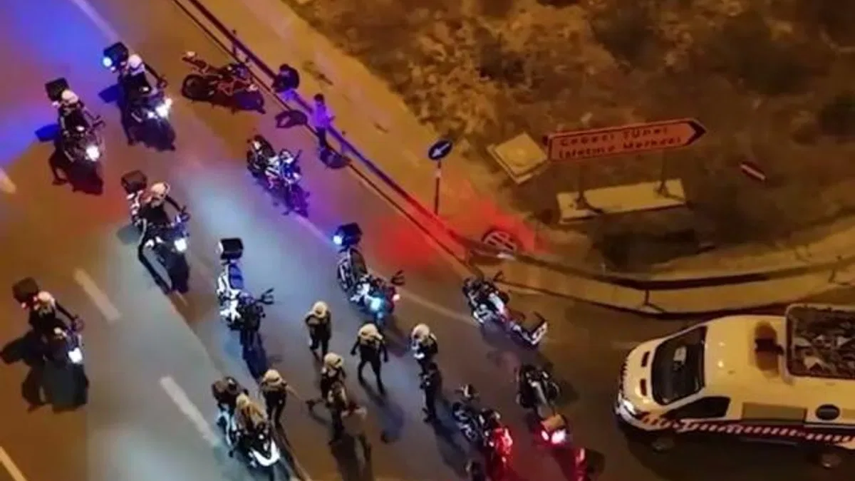 İstanbul'da tehlikeli motosiklet sürücülerine operasyon