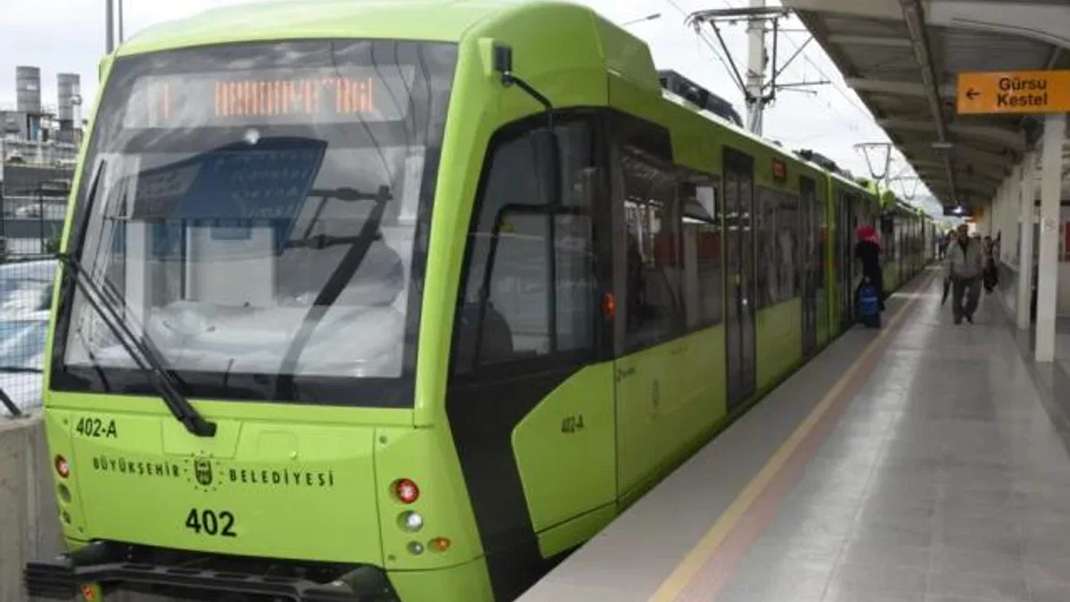 Bursaray her gün bir dünya turu atıyor! Bursa'da toplu ulaşımda kapasite 334 milyona ulaştı