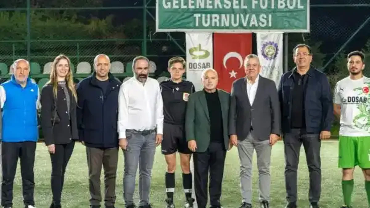 DOSAB’da geleneksel futbol heyecanı