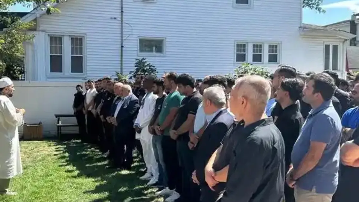 Musa Çetin New Jersey’de son yolculuğuna uğurlandı
