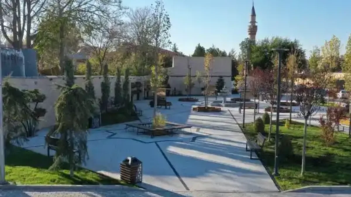 Konya Meram'da Şükran dönüşümüne yeşil dokunuş