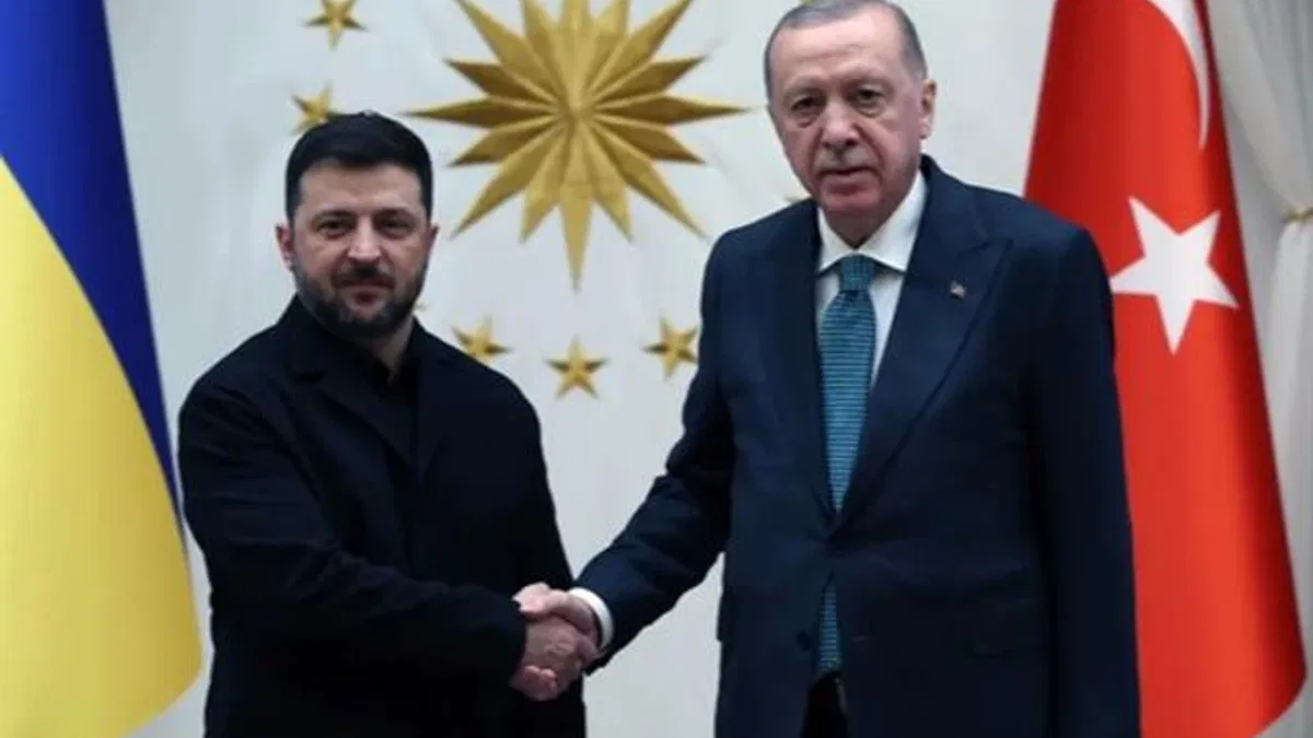 Ukrayna Devlet Başkanı Zelenskiy Beştepe'de