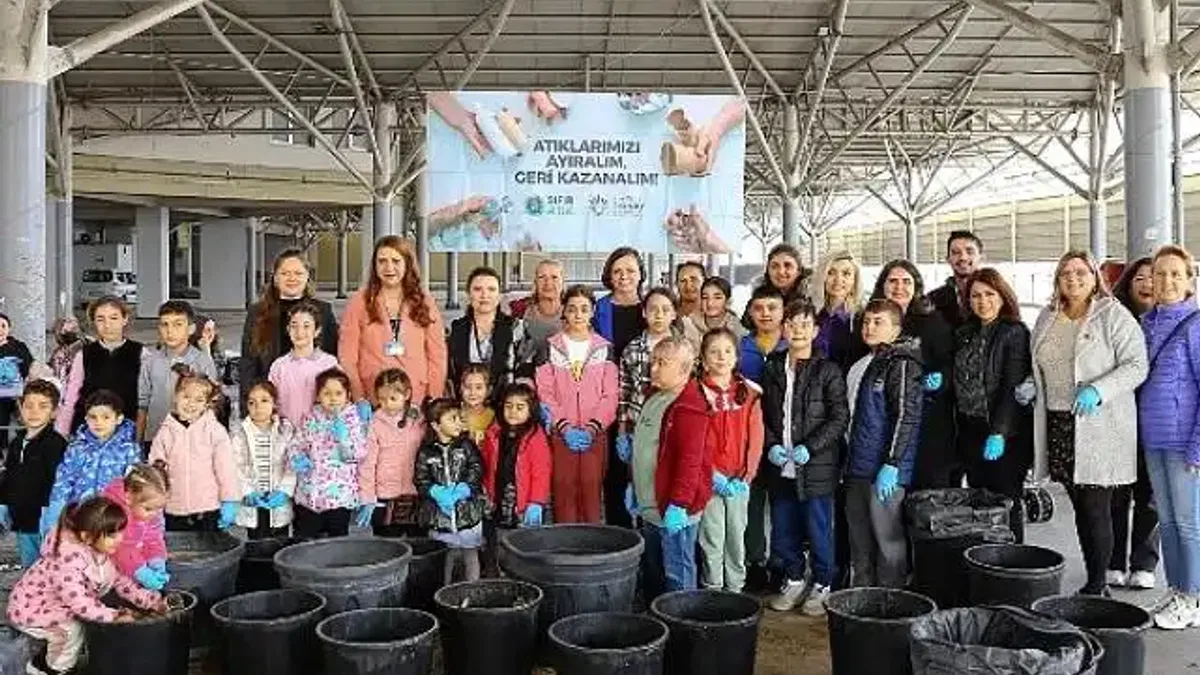 Karabağlar'da çocuklar çevreye sahip çıkıyor