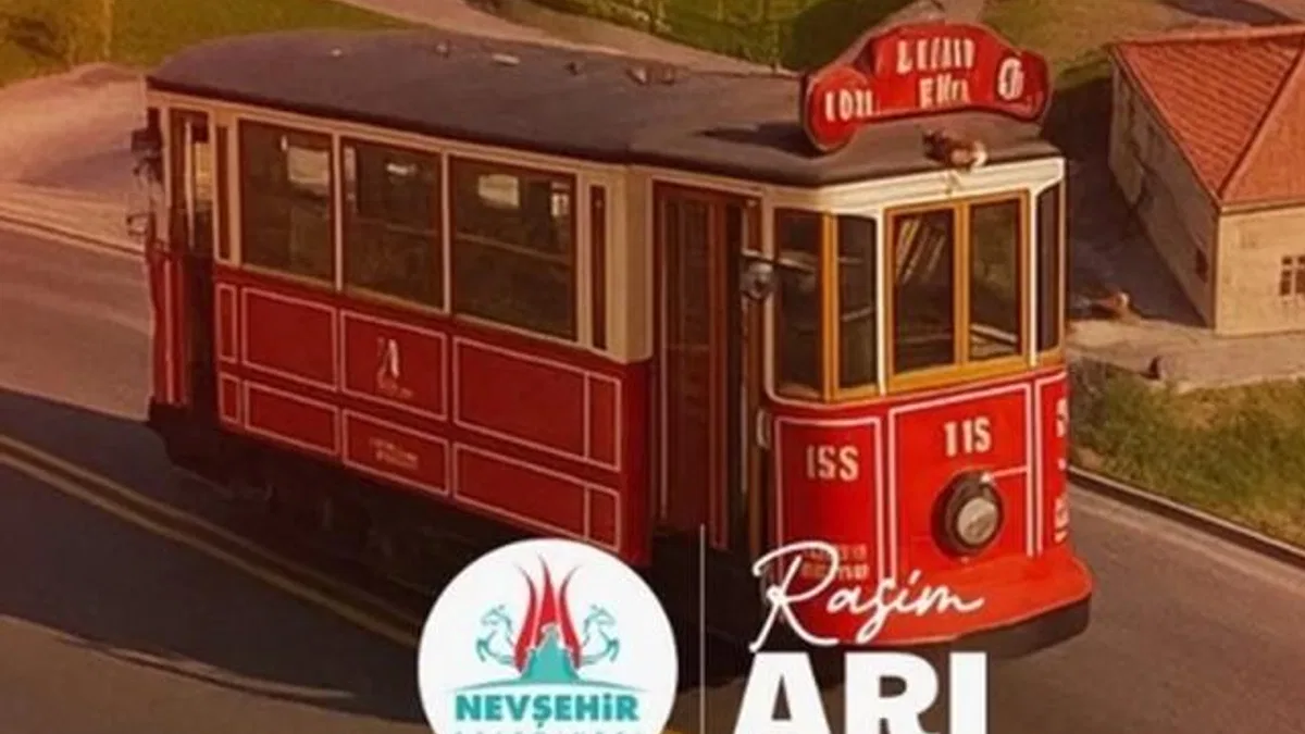 Nevşehir'in nostaljik tramvayı yola çıkıyor