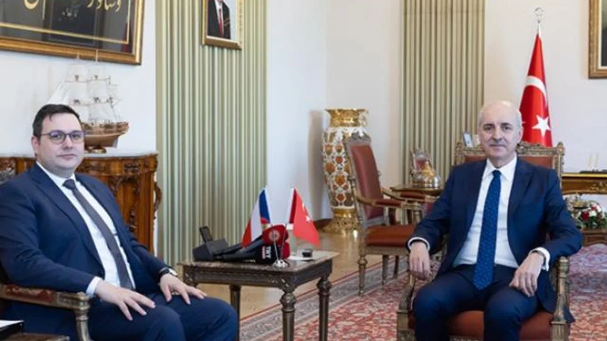 Çekya Dışişleri Bakanı Lipavsky TBMM'de
