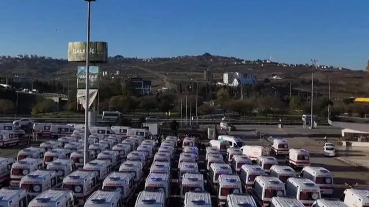 Bakan Memişoğlu: Yıl sonuna kadar 856 yeni ambulans daha hizmete girecek