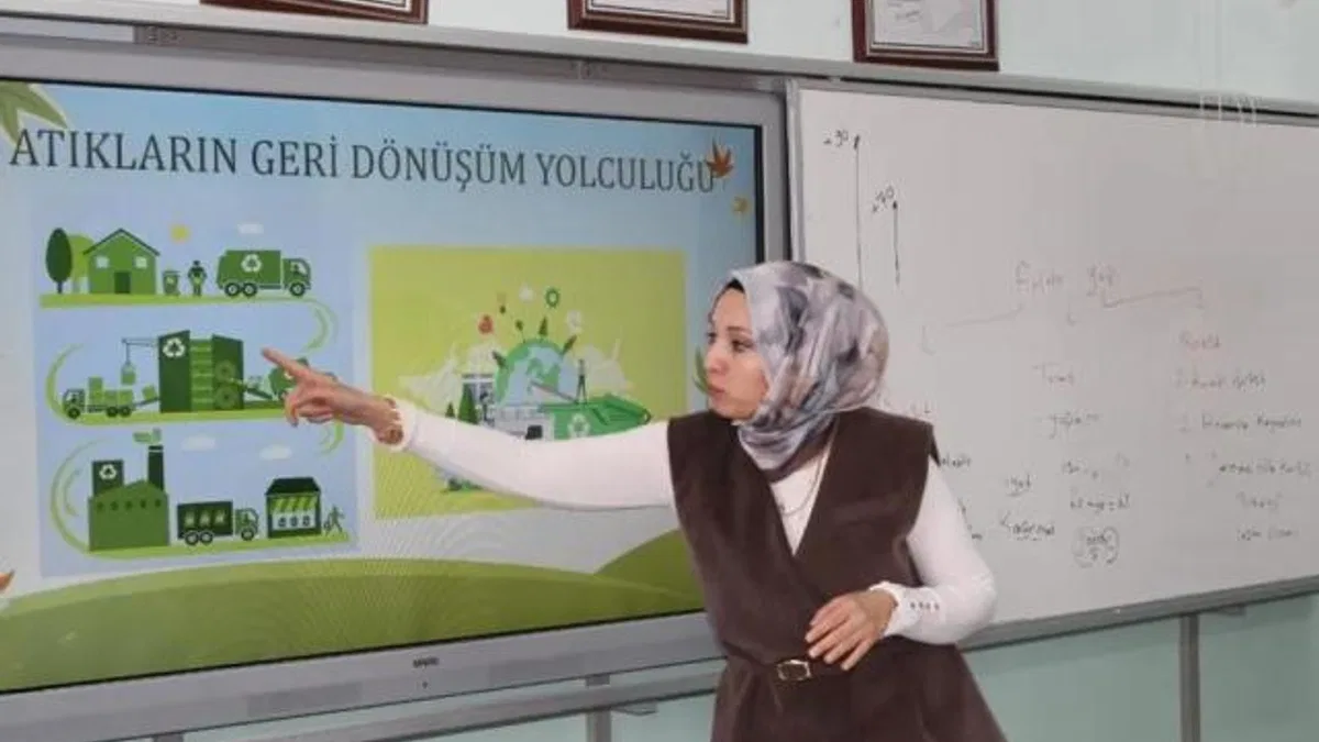 Kütahya'da bin 300 öğrenciye sıfır atık eğitimi