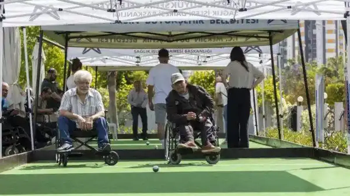 Mersin’de Engelsiz Bocce Turnuvası